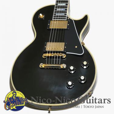 Gibson Custom Shop 2023 Murphy LAB 1968 Les Paul Custom Ultra Light Aged (Ebony Black)
