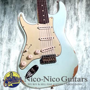 Fender Custom Shop 2023 1959 Stratocaster Relic Left Hand (Surf Green)