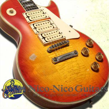 Gibson Custom Shop 2011 Ace Frehley “Budokan” Les Paul Custom Signed Aged (Cherry Sunburst)