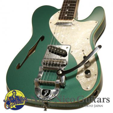 Fender Custom Shop 2012 MBS 1969 Telecaster Thinline w/ Bigsby NOS by Stephen Stern (Metallic Green)