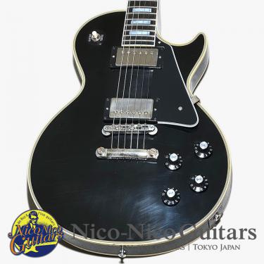Gibson Custom Shop 2024 Murphy LAB 1968 Les Paul Custom Ultra Light Aged w/ Nickel HW (Ebony Black)