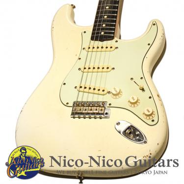 Fender Custom Shop 2006 MBS 1960 Stratocaster BZF Relic Master Built by Yuriy Shishkov (Olympic White)