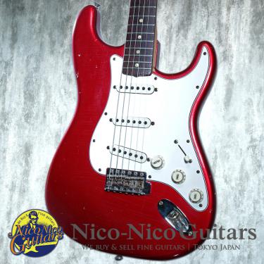 Fender 1966 Stratocaster (Candy Apple Red / Rose)