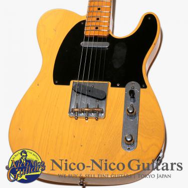 Fender Custom Shop 2018 Flash Coat 1952 Telecaster Journeyman Relic (Butterscotch Blonde)