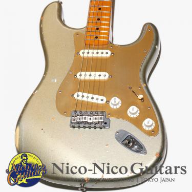 Nash Guitars 2012 S-57 Aged (Teal Green Metallic)