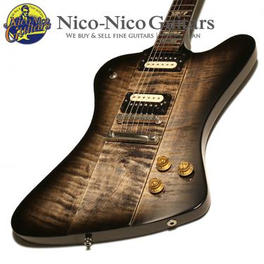 Gibson Custom Shop 2015 Tak Matsumoto Firebird (Trans Black Burst)