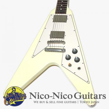 Gibson Custom Shop 2009 Historic Collection 1967 Flying V VOS Stoptail (White)