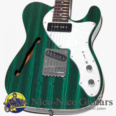 Freedom Custom Guitar Research 2010 Green Pepper (Trans Green)