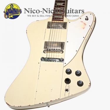 Gibson Custom Shop 2021 Johnny Winter 1964 Firebird V Murphy LAB Aged (Polaris White)