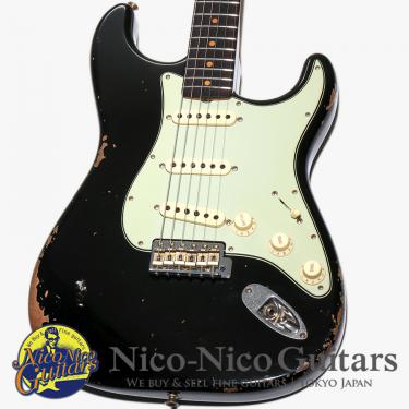 Fender Custom Shop 2024 Limited L-Series 1964 Stratocaster Heavy Relic (Black)