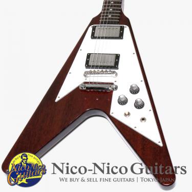 Gibson Custom Shop 2021 Limited 1967 Flying V Vintage Gloss Stop Tail Mod (Cherry)