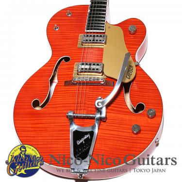 Gretsch 2016 G6120-BSNV Brian Setzer Signature Nashville (Orange Stain)