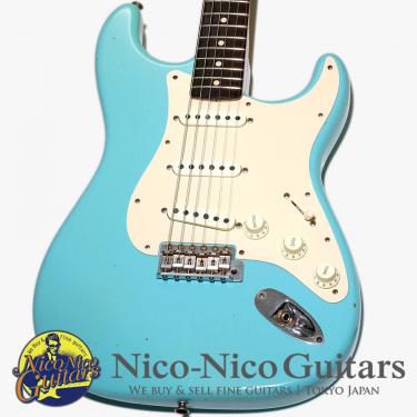 Fender Custom Shop 2020 Limited 1959 Stratocaster Journeyman Relic (Faded Aged Daphne Blue)