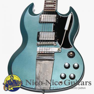 Gibson Custom Shop 2022 Murphy Lab 1964 SG Standard Maestro Light Aged (Antique Pelham Blue)