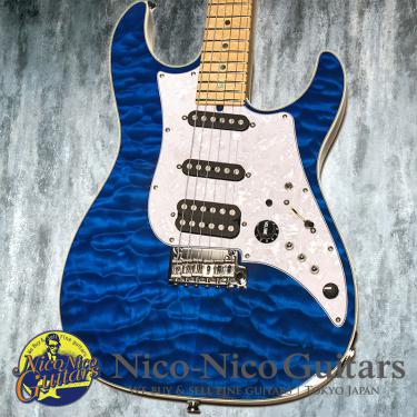 James Tyler Japan 2018 Studio Elite Yuji Toriyama Spec JTO Hum Cancel PU & Birdseye (Trans Blue)