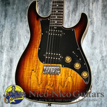 James Tyler 2010 Studio Elite HD-P HH Spalted Maple Top (Sunburst)