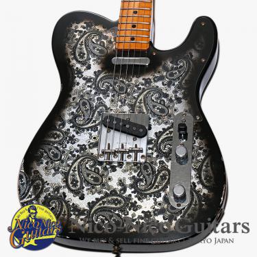 Fender Custom Shop 2023 LTD Black Paisley 1968 Telecaster Relic (Black Paisley)