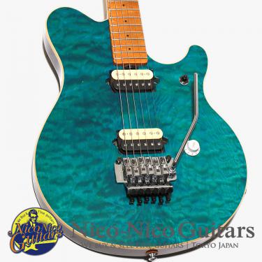 Music Man 1995 EVH Signature QMT (Trans Blue)