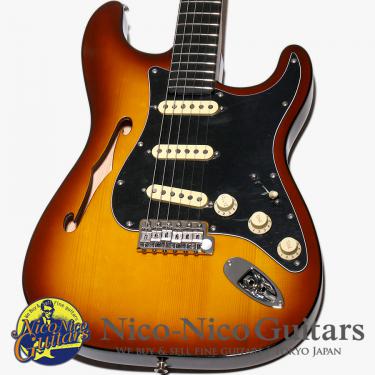 Fender USA 2023 Limited Edition Suona Thinline Stratocaster (Violin Burst)