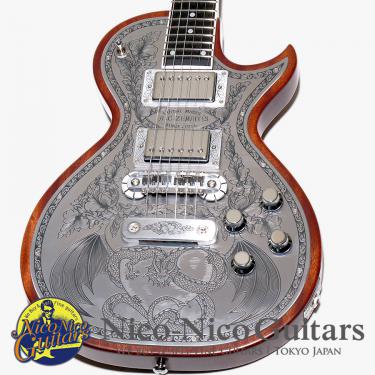 Zemaitis 2024 MFG-AC-24 Dragon & Heart (Natural)