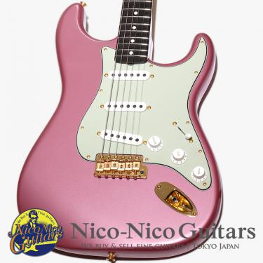 Fender Custom Shop 2025 1961 Stratocaster Time Capsule Package w/ Gold Hardware (Burgundy Mist Metallic)