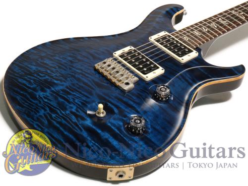 PRS 2011 Custom 24 1Piece Quilt 10Top (Whale Blue)