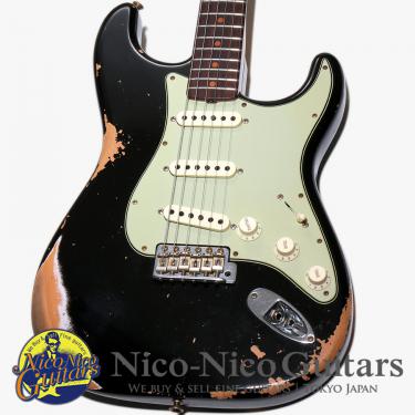 Fender Custom Shop 2022 1960 Stratocaster Heavy Relic (Aged Black)