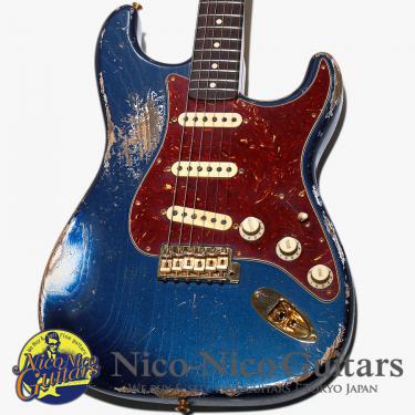Fender Custom Shop 2025 MBS 1964 Stratocaster Heavy Relic Master Built by Jason Smith (Baltic Blue)