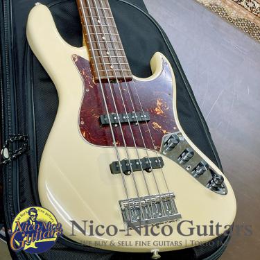 Sadowsky NYC Will Lee Model 5 Strings Vintage (Olympic White)
