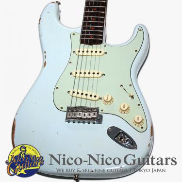 Fender Custom Shop 2017 1960 Stratocaster Relic (Faded Sonic Blue)