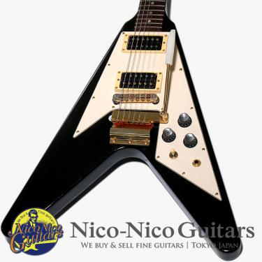 Gibson USA 2007 Flying V ’67 Short Vibrola Mod (Ebony Black / GH)