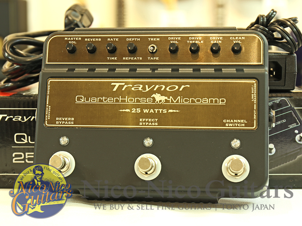最新情報 traynor quarter エレハモ ヘッドアンプ horse アンプ