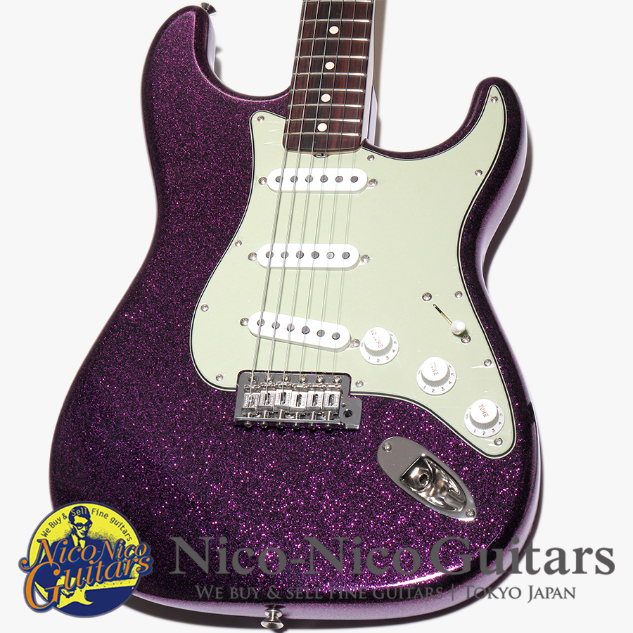 Fender Custom Shop 1963 Stratocaster Magenta Sparkle 入荷
