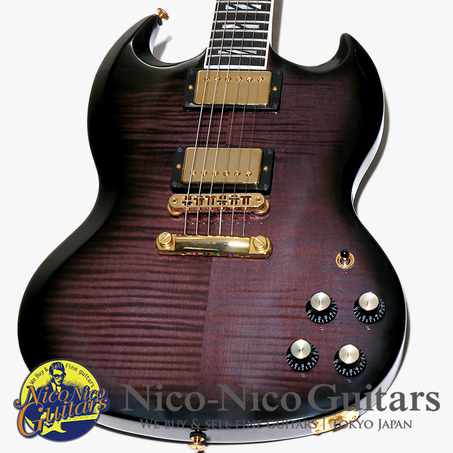 Gibson USA 2024 SG Supreme (Translucent Ebony Burst)