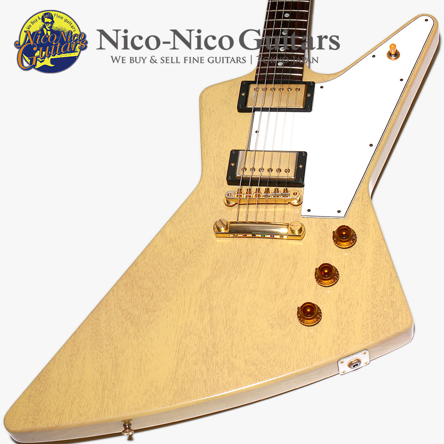Gibson Custom Shop 2014 Historic Collection 1958 Explorer Mahogany VOS (TV Yellow)