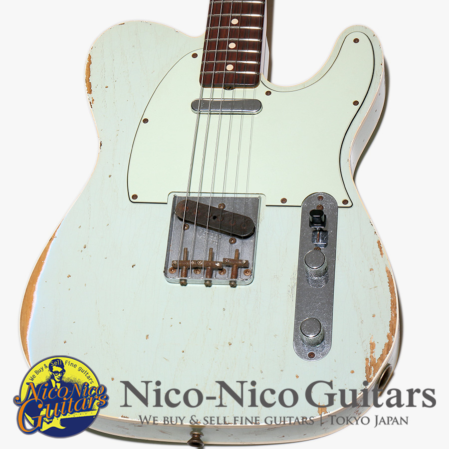 Fender Custom Shop 2014 1960 Custom Telecaster Heavy Relic (Sonic Blue)
