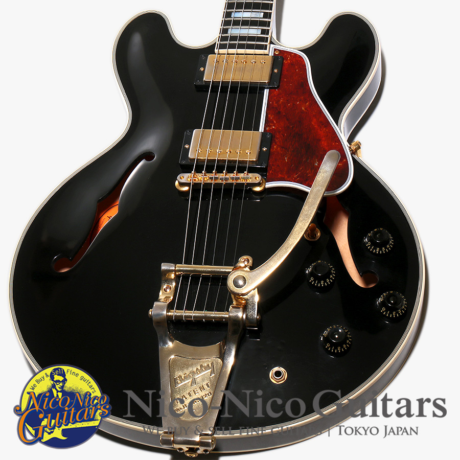 Gibson Custom Shop 2020 Japan Limited Run 1959 ES-355 VOS with Bigsby (Ebony Black)