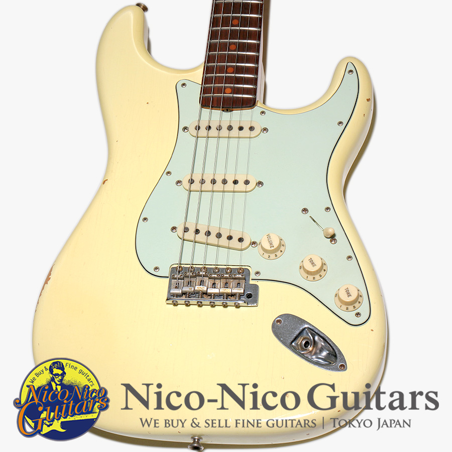 Fender Custom Shop 2017 1963 Stratocaster Journeyman Relic (Olympic White)