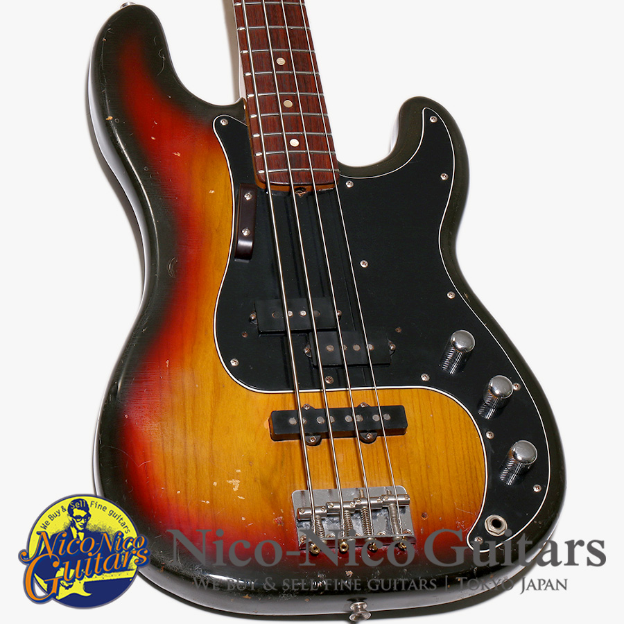 Fender 1976 Precision Bass PJ Mod (Sunburst / Rose)