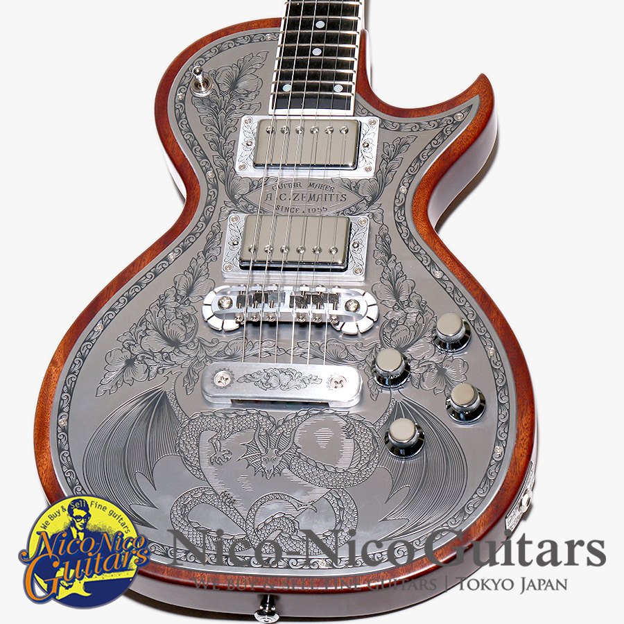 Zemaitis 2024 MFG-AC-24 Dragon & Heart (Natural)