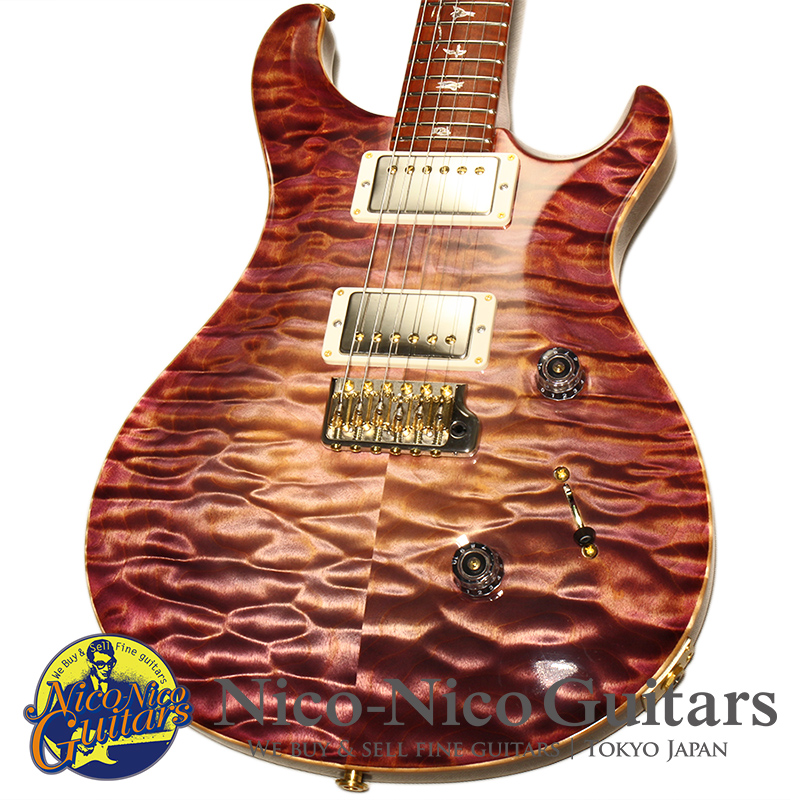 PRS 2018 Private Stock #7290 Custom24 Curly Maple Neck (Pomegranate Glow)