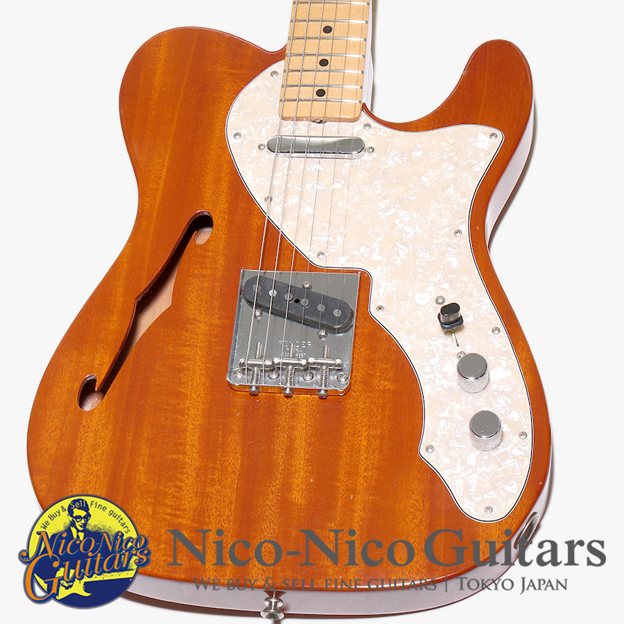 Fender Custom Shop 2020 Vintage Custom 1968 Telecaster Thinline Mahogany NOS (Natural)