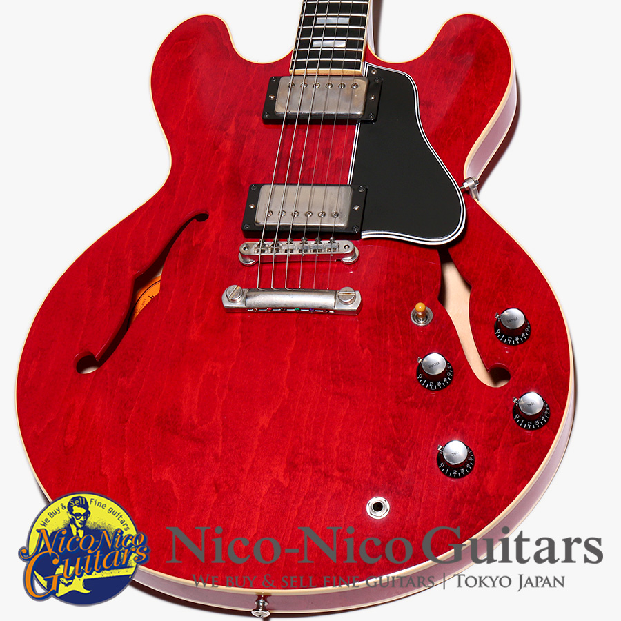 Gibson Custom Shop 2019 Historic Collection M2M 1963 ES-335 VOS Ebony Fingerboard Mother of Pearl Inlay (60s Cherry)