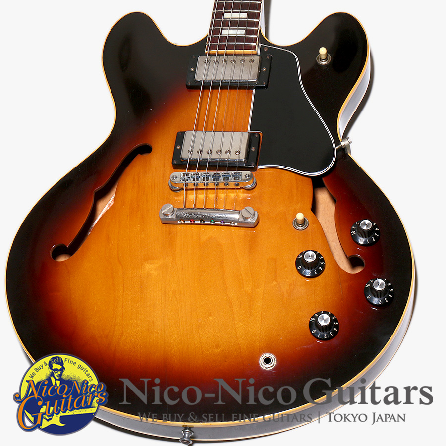 Gibson 1978 ES-335TD Stop Tail Mod (Sunburst)