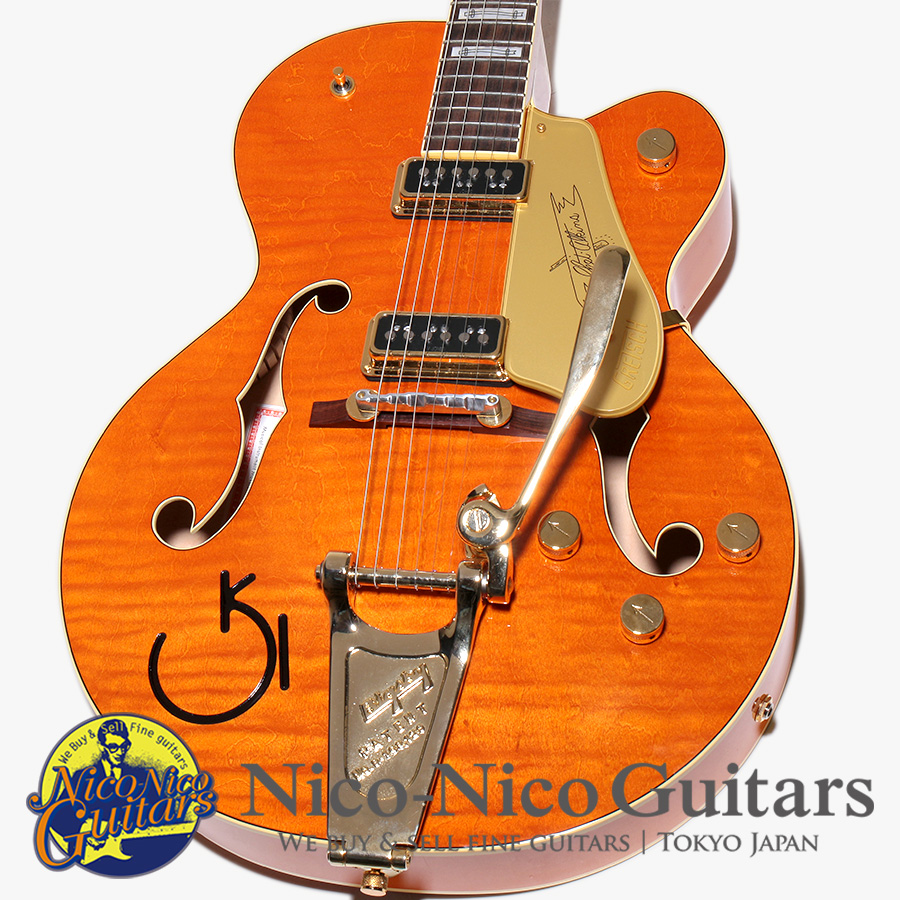 Gretsch 2022 G6120T-55 VS 1955 Chet Atkins (Vintage Orange Satin Lacquer)