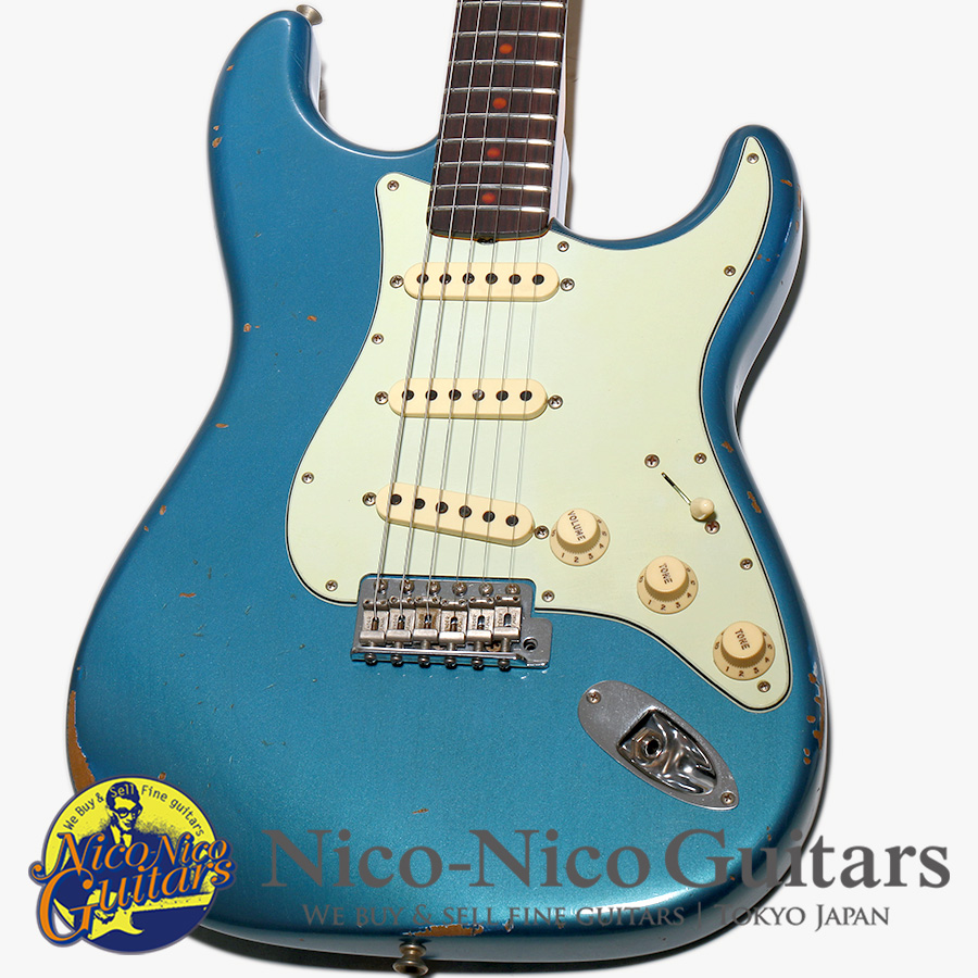 Fender Custom Shop 2017 Team Built 1960 Stratocaster Relic (Aged Lake Placid Blue)
