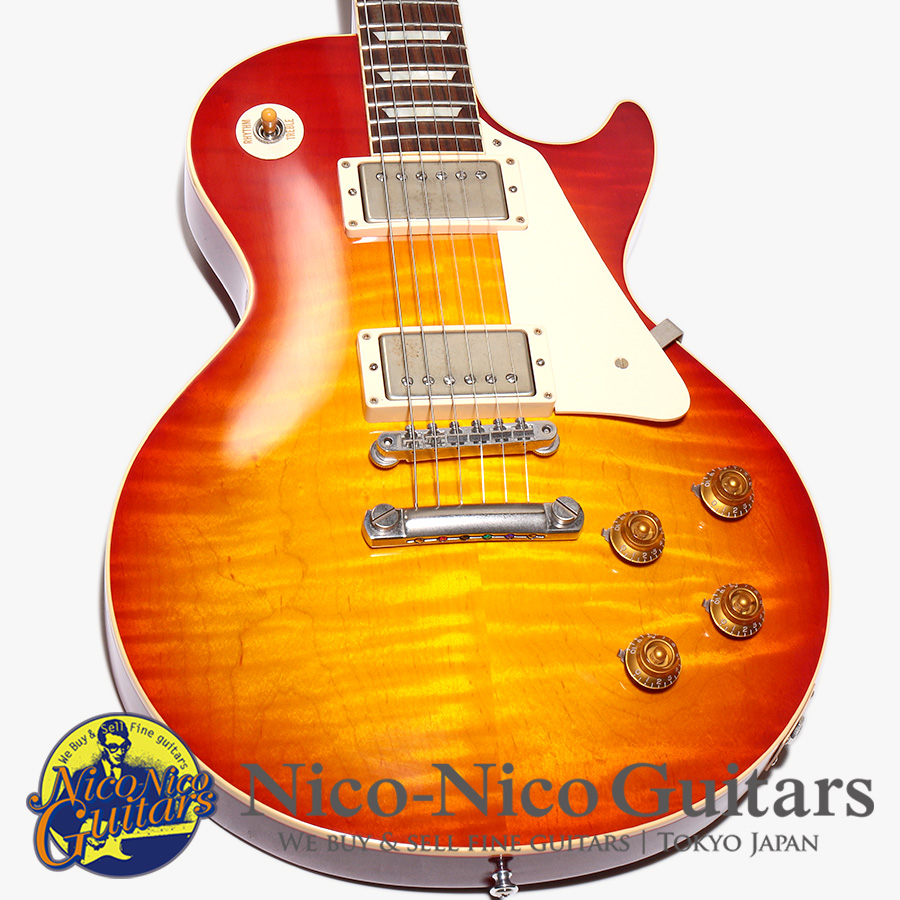 Gibson Custom Shop 2016 Standard Historic 1958 Les Paul VOS Figured (Washed Cherry)