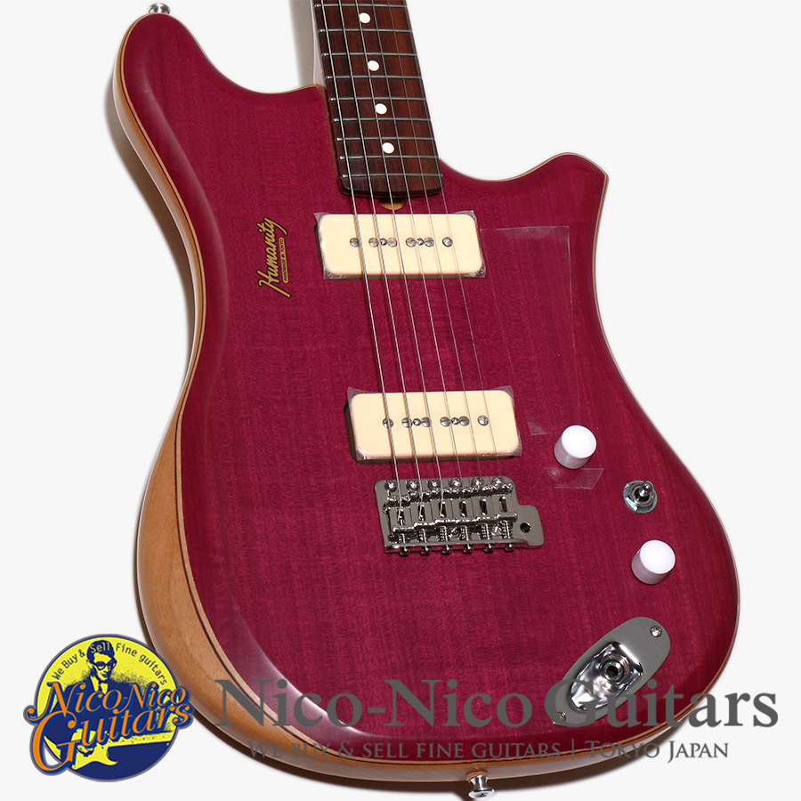 T.S factory 2025 151A-Humanity Type1.5 Purple Heart P-90 (All Lacquer Natural Matt Finish)