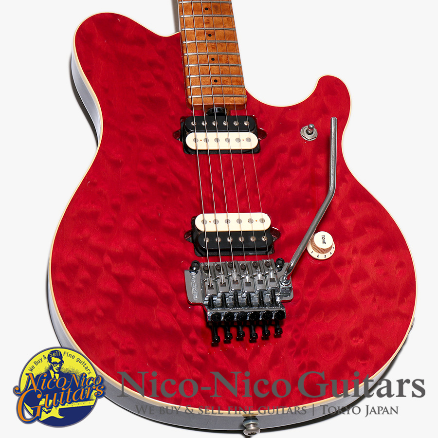 Music Man 1994 EVH Signature QMT (Red Translucent)