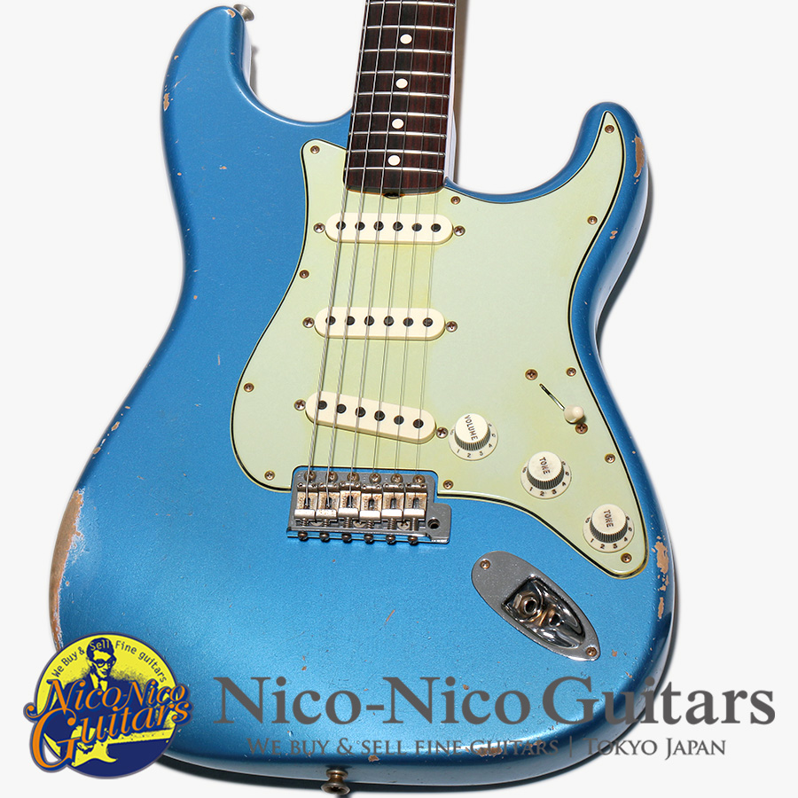 Fender Custom Shop 2022 MBS 1960 Stratocaster Relic by Yuriy Shishkov (Lake Placid Blue)